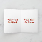 Whimsical Red Fox Kaart (Binnen)