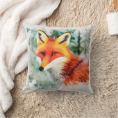 Whimsical Red Fox Kussen (Deken)
