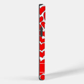 Whimsical Red Hearts Valentijnsdag op maat Case-Mate iPhone Case (Achterkant / Rechts)