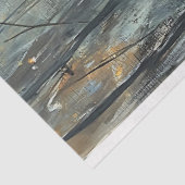 Whimsical Red Pet Mushroom Illustration Tissuepapier (Detail)