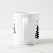 Whimsical Reindeer Extra Grote Beker (Achterkant)