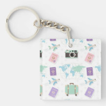 Whimsical Reisdoodle-sleutelhanger – Schattig Avon