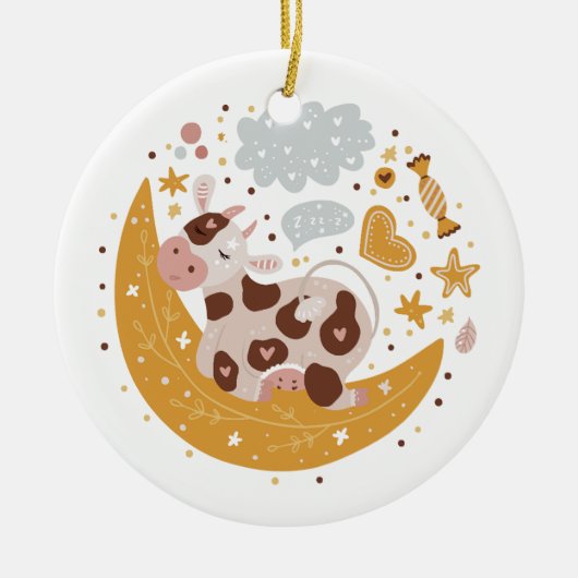 Whimsical Rendier Ornament (Voorkant)