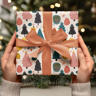Whimsical Retro Boom Cadeaupapier
