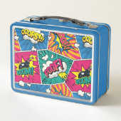 Whimsical Retro Comic - Kleurrijke Pop Art Design (Achterkant)