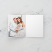 Whimsical Rustic Blue Mason Jar Merci (Intérieur)