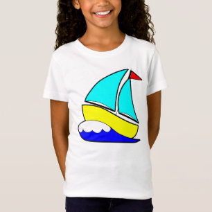 Whimsical Sailboot T-shirt