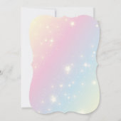 Whimsical Sakura Cherry Blossom Tree Baby shower Kaart (Achterkant)