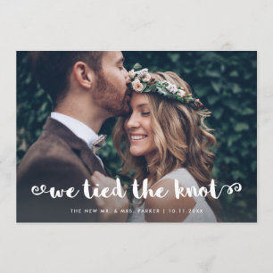 Whimsical-script Aankondiging van de fotouitgave