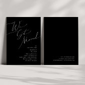 Whimsical Script | Aankondiging van de zwarte lozi