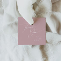 Whimsical Script | Dusty Roos Dank u wel voor de l