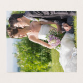 Whimsical Script Photo Romantic Botanical Branches (Outside Unfolded)