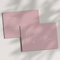 Whimsical Script | Stusty Roos Matron of Honor Kaa