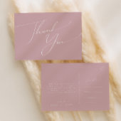 Whimsical Script | Stusty Roos Weddenschap Harteli Briefkaart