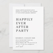 Whimsical Script Wedding - Niets Fancy Alleen Lief Kaart (Voorkant)