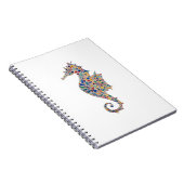 Whimsical Seahorse notitieboek (Rechterzijde)