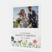 Whimsical Secret Garden Fleurs sauvages Cadre phot (Angle)