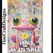 Whimsical Shabby Chic Retro Collage BP6B Decoupage Tissuepapier