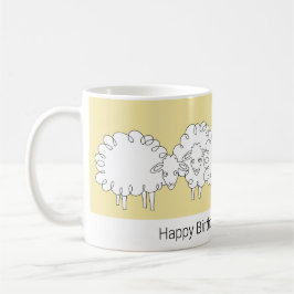 Whimsical Sheep Mok
