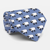 Whimsical Sheep Stropdas (Opgerold)