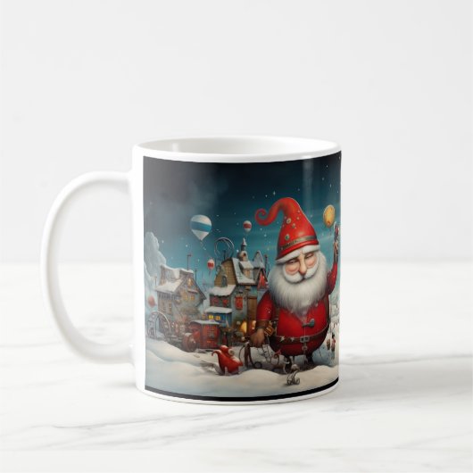 Whimsical Sinterklaas 2 Mok (Links)