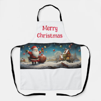 Whimsical Sinterklaas 4 Schort