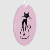 Whimsical Skinny Chat noir rose (devant)