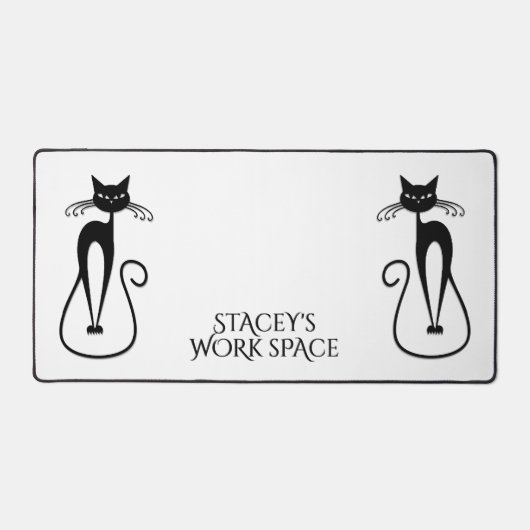 Whimsical Skinny noir chat personnel (Recto)