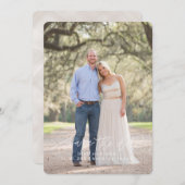 Whimsical Sla de datumkaart op Save The Date (Voorkant / Achterkant)