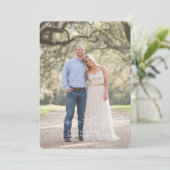 Whimsical Sla de datumkaart op Save The Date (Staand voorkant)