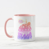 Whimsical Slak op Magical Mushroom CUSTOM Mok (Links)