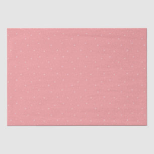 Whimsical Snowflakes Retro Christmas Pattern Pink Tissuepapier