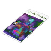 "Whimsical Snowman" Personaliseer 4 x 6 Magneet (Linkerzijde)