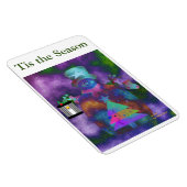 "Whimsical Snowman" Personaliseer 4 x 6 Magneet (Rechterzijde)