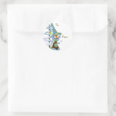 Whimsical Snowmen Cadeaux étiquettes (Sac)