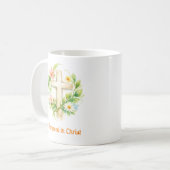 Whimsical Spring Cross Mug - Custom Easter Design (Devant gauche)
