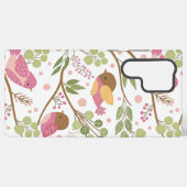 Whimsical Spring Garden with Robins Samsung Galaxy Hoesje (Achterkant horizontaal)
