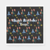 Whimsical Spring Mod Servet (Voorkant)