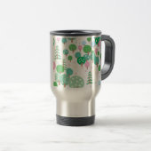 Whimsical Spring Trees Reisbeker (Voorkant rechts)