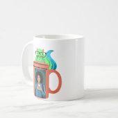 Whimsical Squirrel Thème Café Mug (Devant gauche)