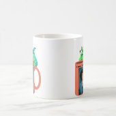 Whimsical Squirrel Thème Café Mug (Centre)