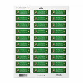 Whimsical St. Patrick's Day Kabouter Feest Etiket (Full Sheet)
