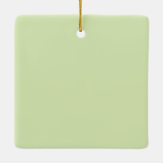 Whimsical Star-kerstversiering Keramisch Ornament (Achterkant)