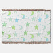 Whimsical Stars en Moons Deken (Voorkant)