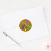 "Whimsical" Stickers (one-sheet set of 20) (Enveloppe)