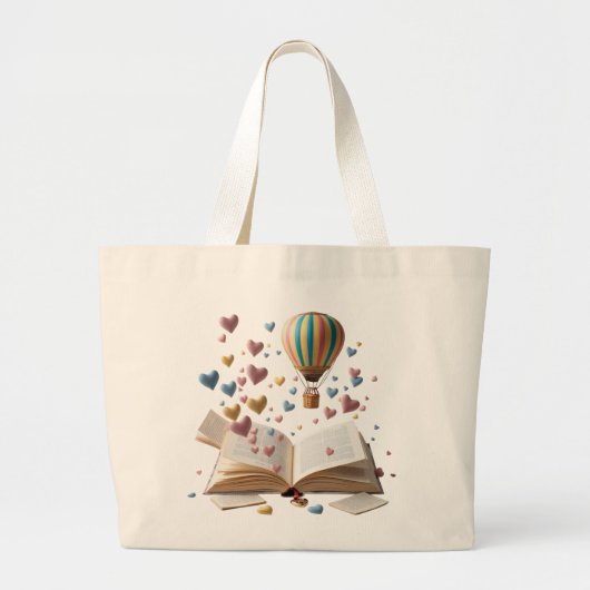 Whimsical Storybook Adventure Jumbo Tote  (Voorkant)