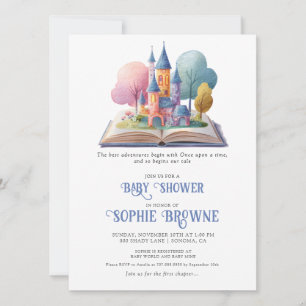 Whimsical Storybook Baby shower Kaart