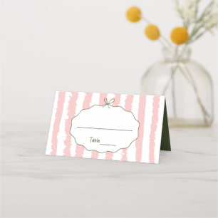 Whimsical Strepen Handgeschilderde Huwelijk