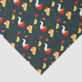 Whimsical Sugar Autumn Winter Sweet Tissuepapier (Detail)