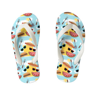 Whimsical Summer Fun Kinder Teenslippers